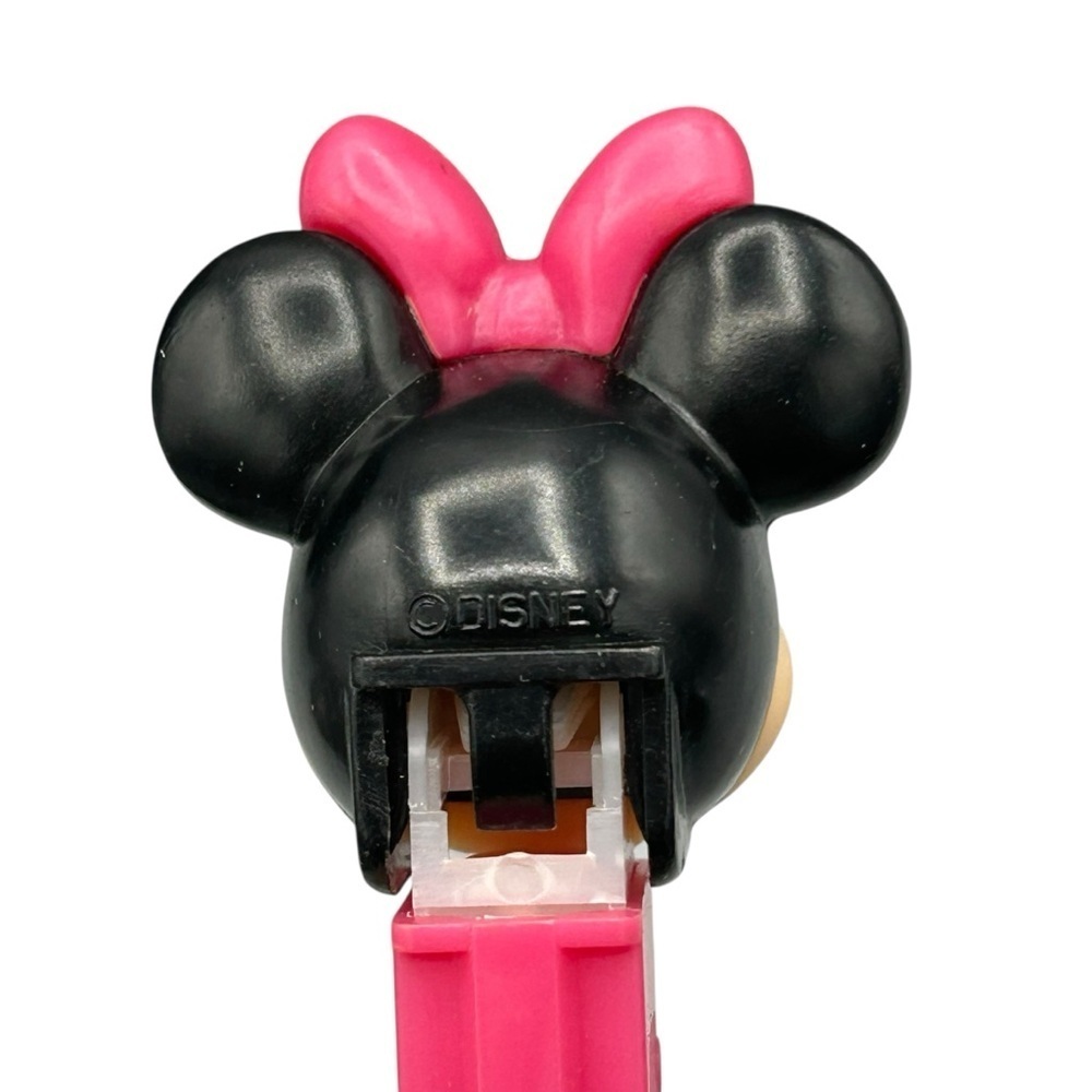 Vintage Minnie Mouse PEZ Dispenser Pink Bow Disney Hungary - Picture 2 of 11